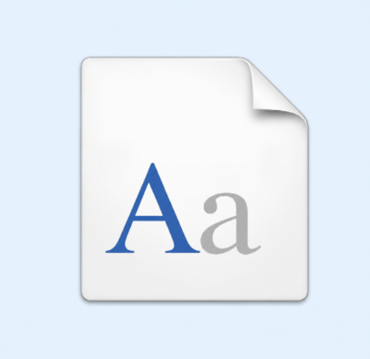 Install the font on your computer walkthrough